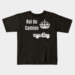 Roi du Camion Kids T-Shirt